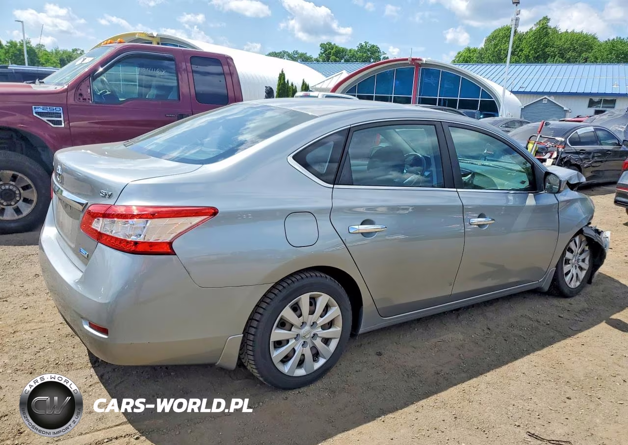 2014 Nissan Sentra Sv VIN:3N1AB7AP7EY273696 - 3