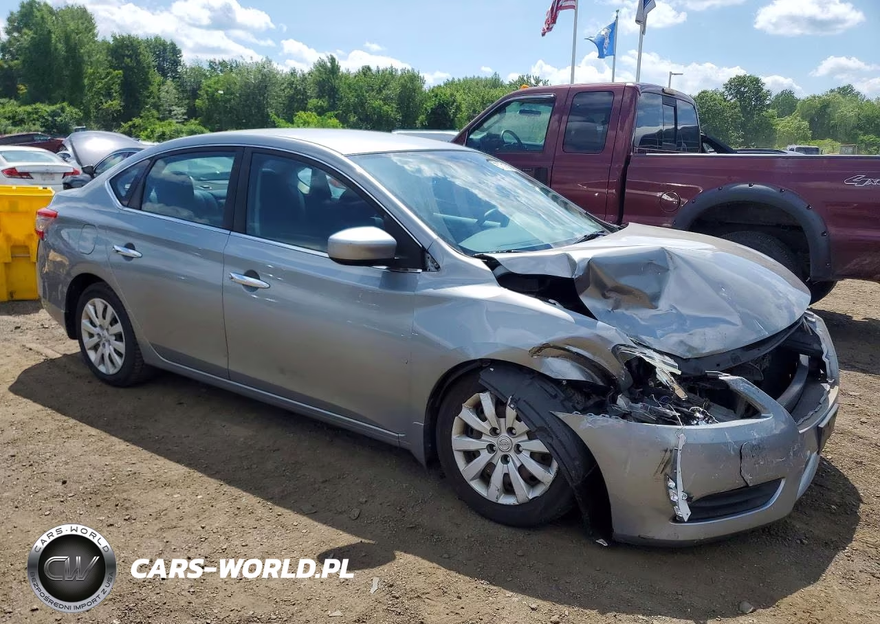 2014 Nissan Sentra Sv VIN:3N1AB7AP7EY273696 - 4