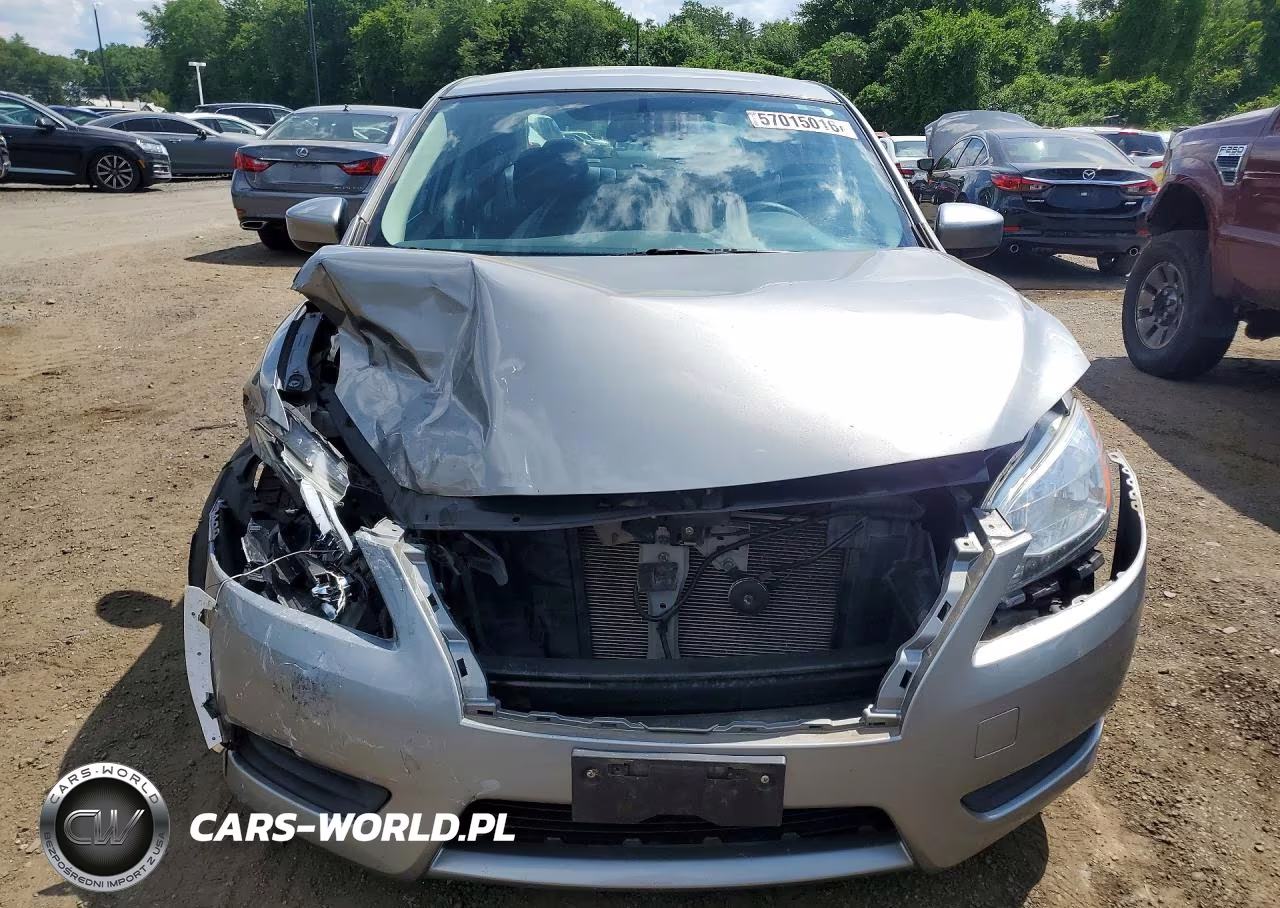 2014 Nissan Sentra Sv VIN:3N1AB7AP7EY273696 - 5