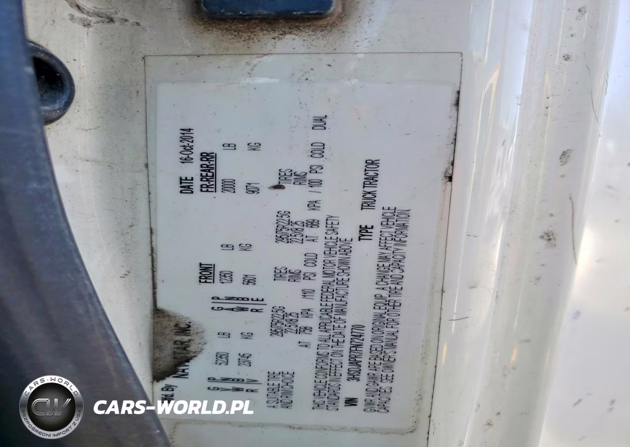 2015 International Lf687 Semi Truck VIN:3HSDJAPR7FN724770 - 10