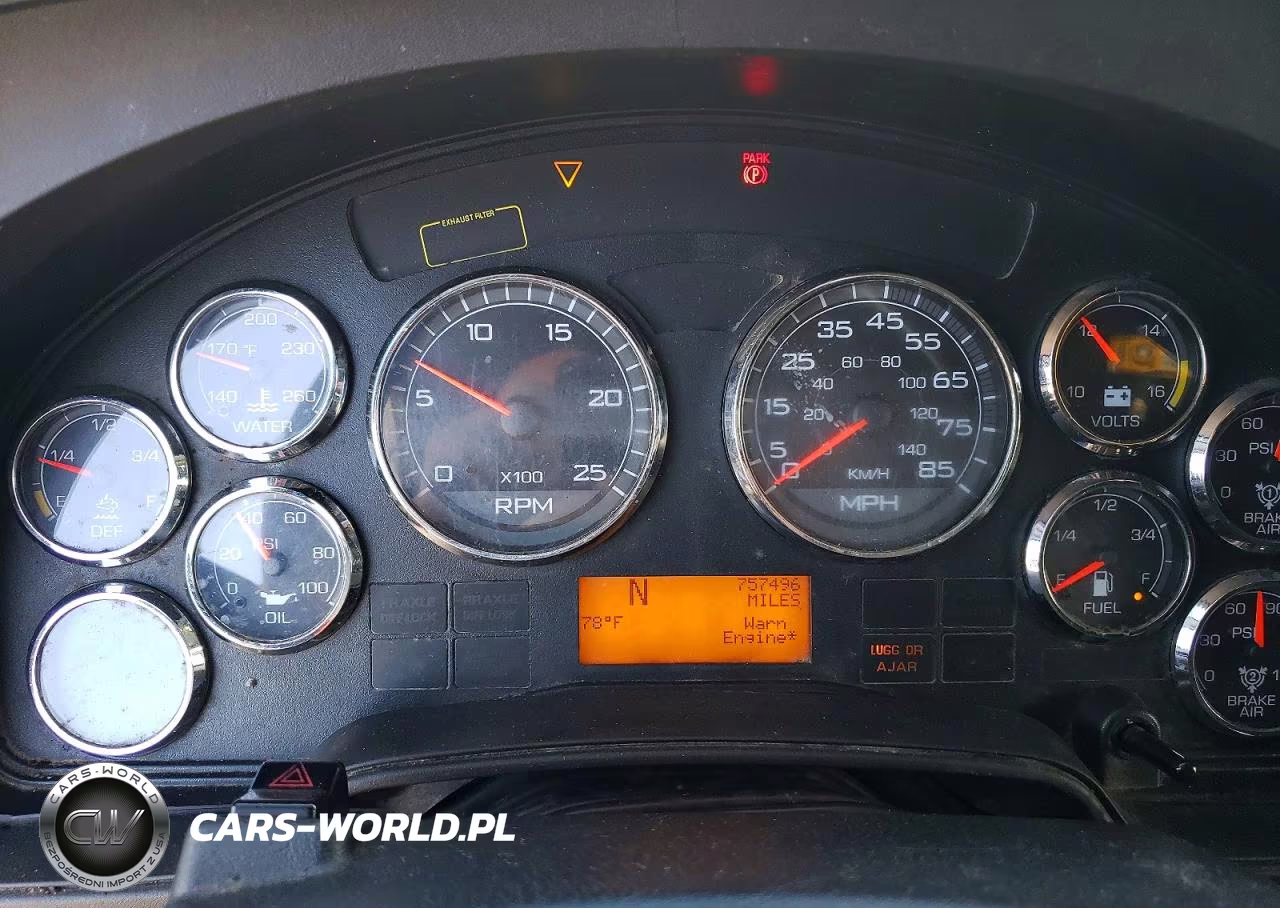 2015 International Lf687 Semi Truck VIN:3HSDJAPR7FN724770 - 8