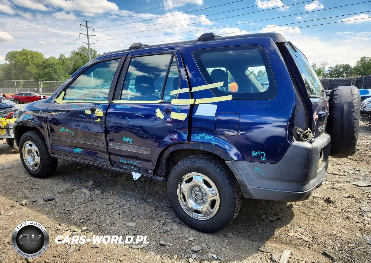 2004 Honda Cr-V Lx VIN:SHSRD78504U250066 - 2