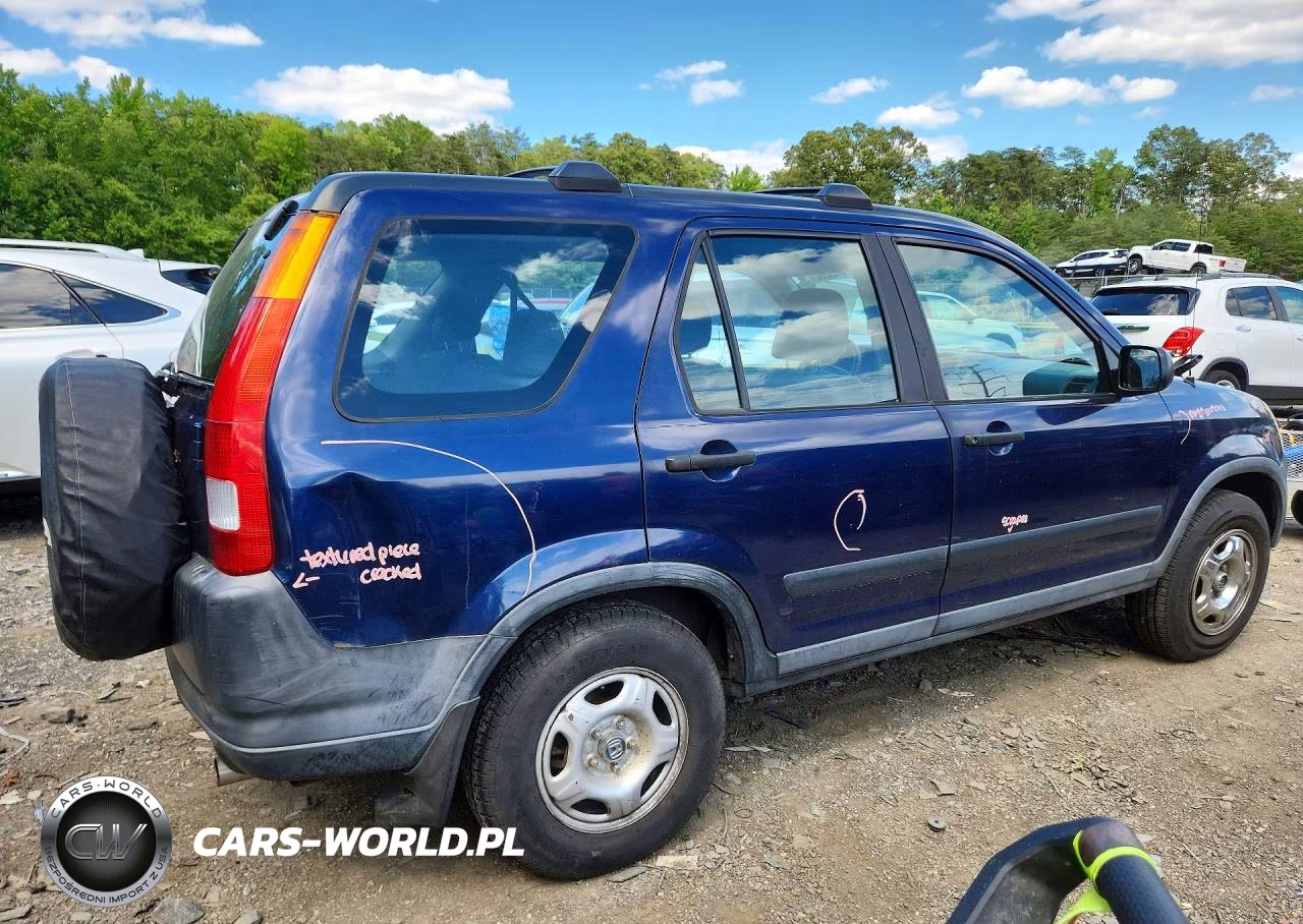 2004 Honda Cr-V Lx VIN:SHSRD78504U250066 - 3