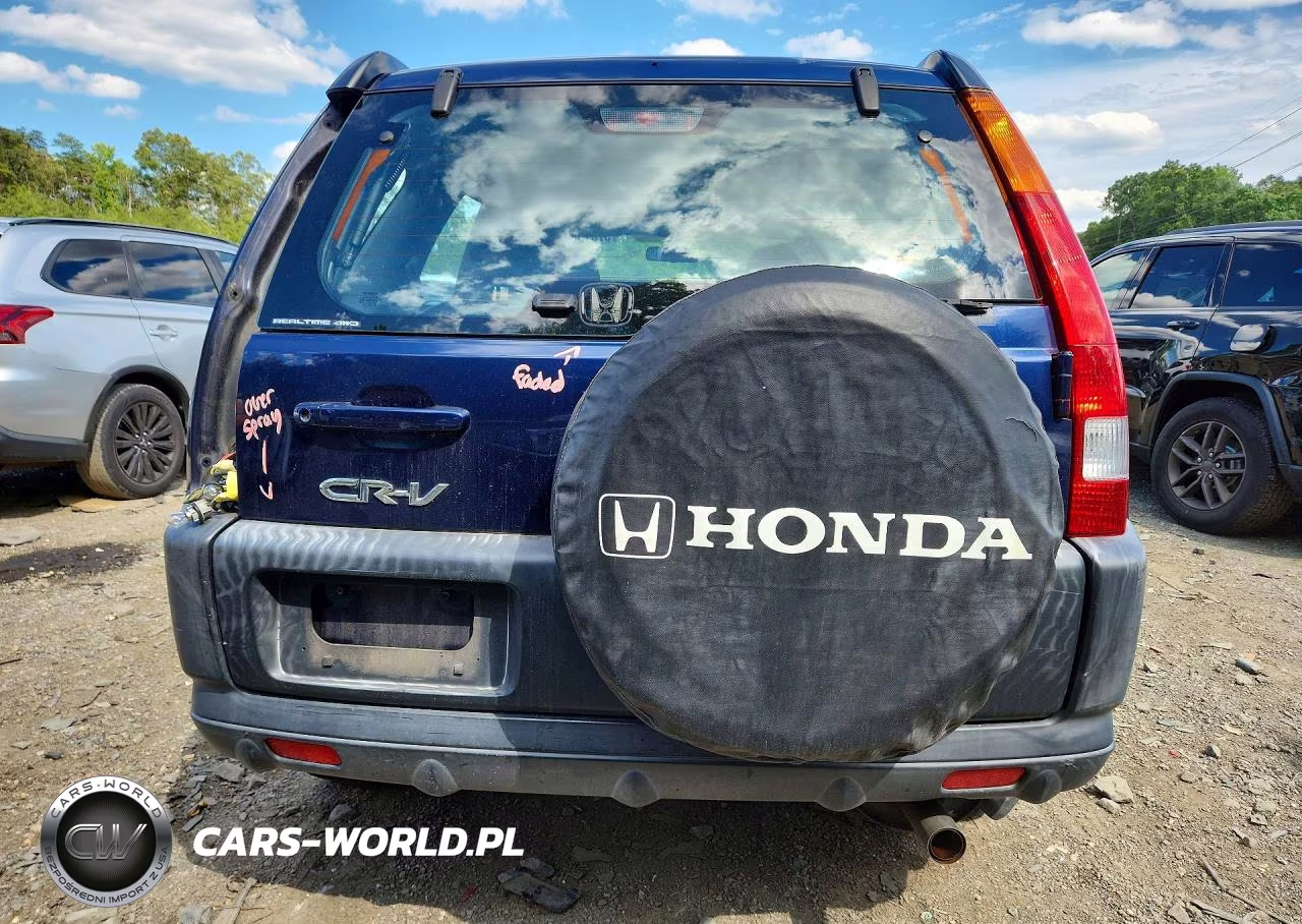 2004 Honda Cr-V Lx VIN:SHSRD78504U250066 - 6