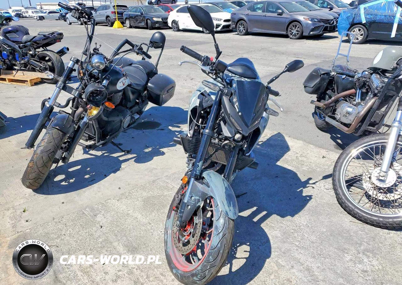 2020 Yamaha Mt-03 VIN:MH3RH20Y4LK001079 - 2
