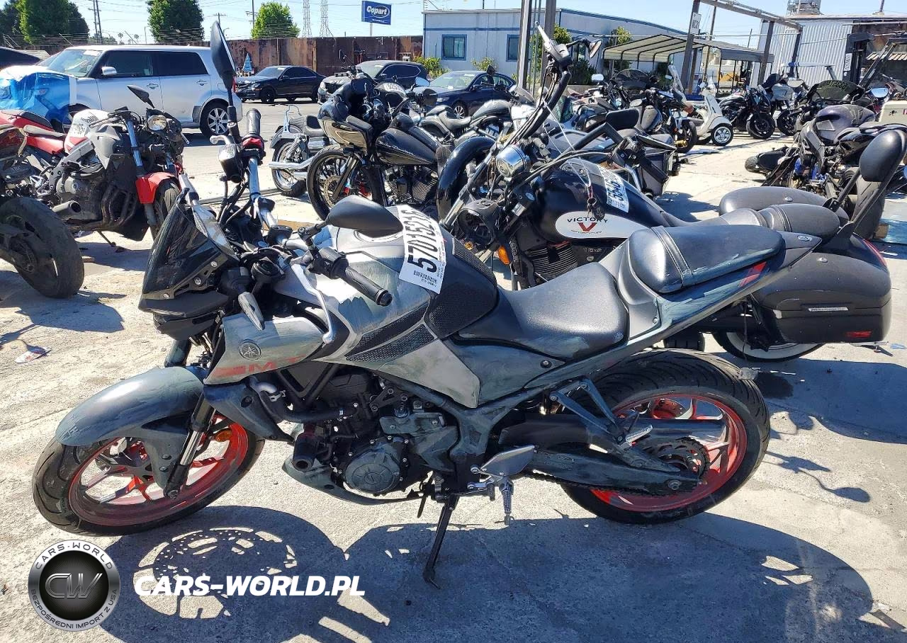 2020 Yamaha Mt-03 VIN:MH3RH20Y4LK001079 - 3