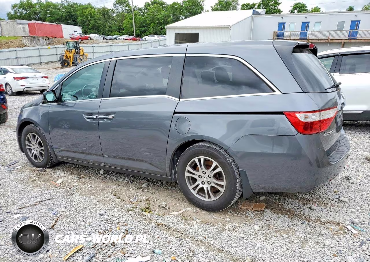 2012 Honda Odyssey Exl VIN:5FNRL5H65CB037409 - 2