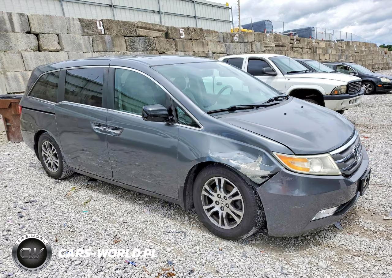 2012 Honda Odyssey Exl VIN:5FNRL5H65CB037409 - 4