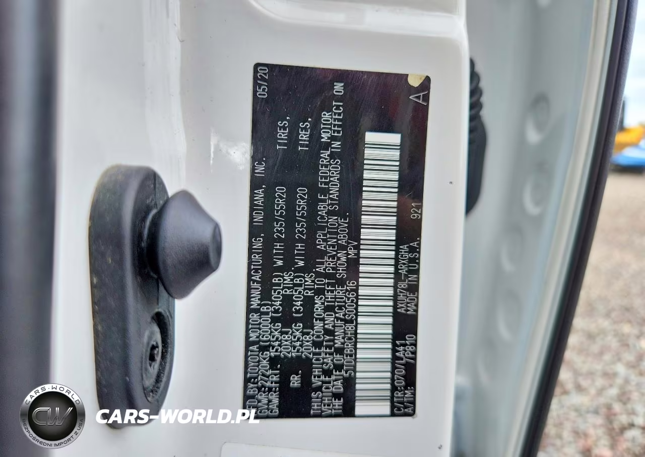 2020 Toyota Highlander Hybrid Platinum VIN:5TDEBRCH8LS005616 - 14
