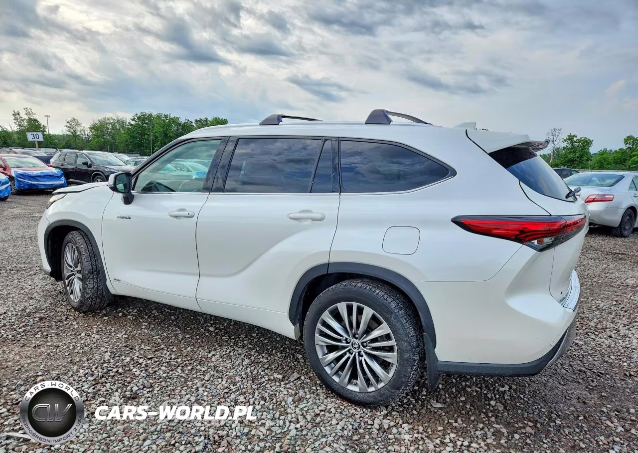 2020 Toyota Highlander Hybrid Platinum VIN:5TDEBRCH8LS005616 - 2