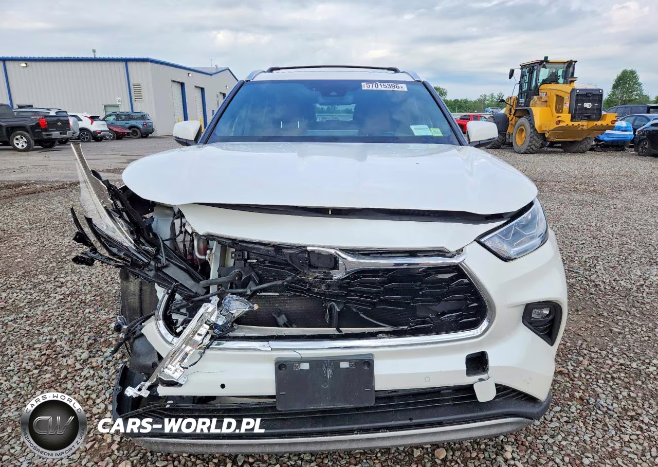 2020 Toyota Highlander Hybrid Platinum VIN:5TDEBRCH8LS005616 - 5