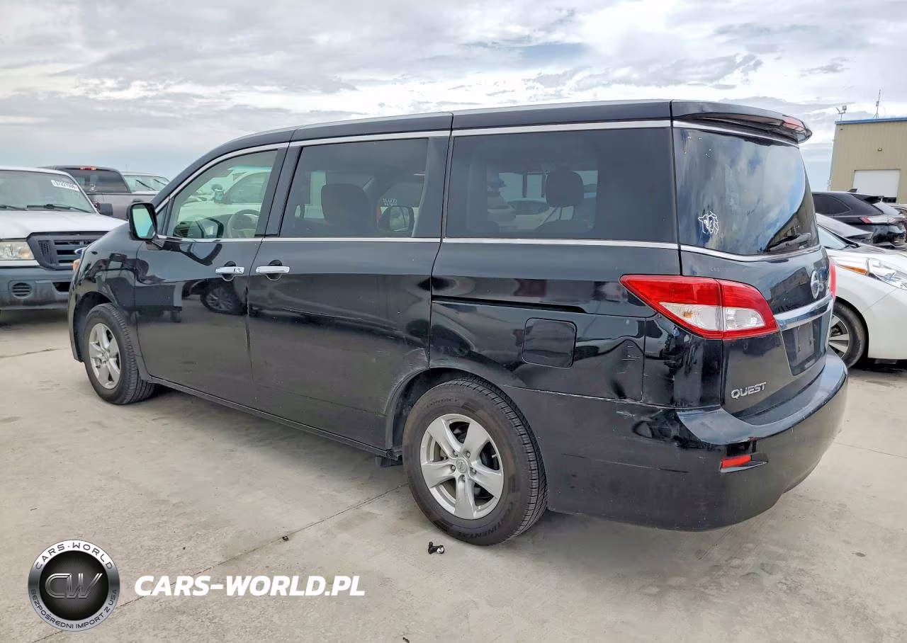 2015 Nissan Quest 3.5 Sv VIN:JN8AE2KPXF9128606 - 2