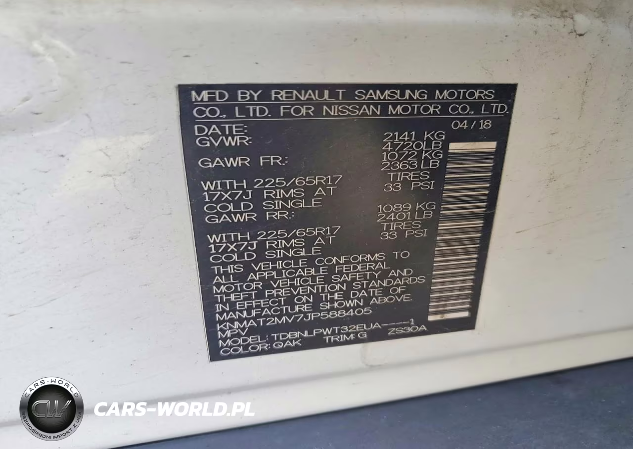 2018 Nissan Rogue S VIN:KNMAT2MV7JP588405 - 13