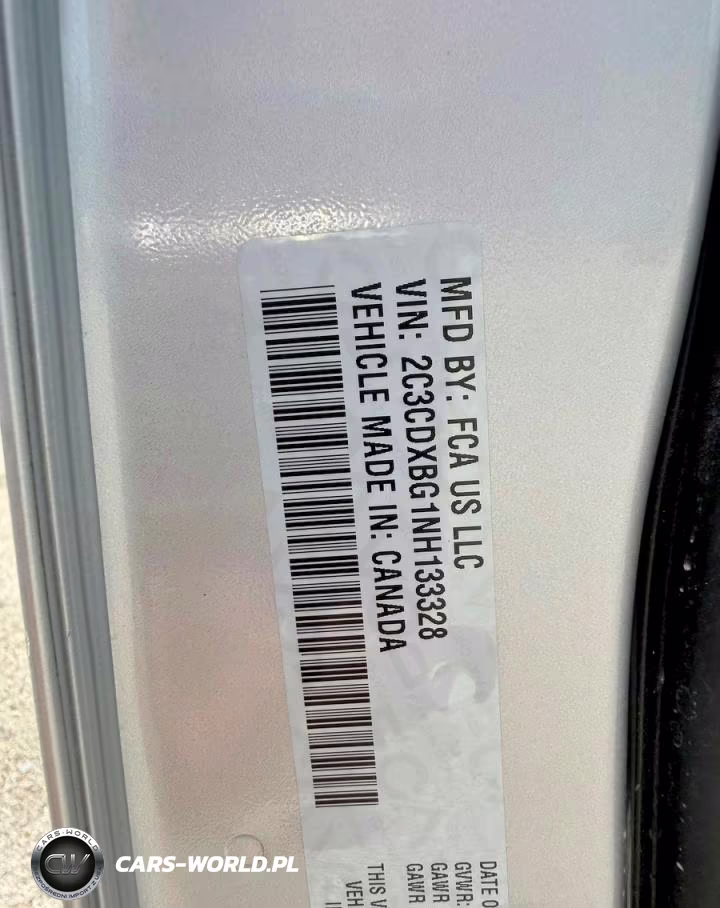 DODGE CHARGER SX VIN:2C3CDXBG1NH133328 - 10