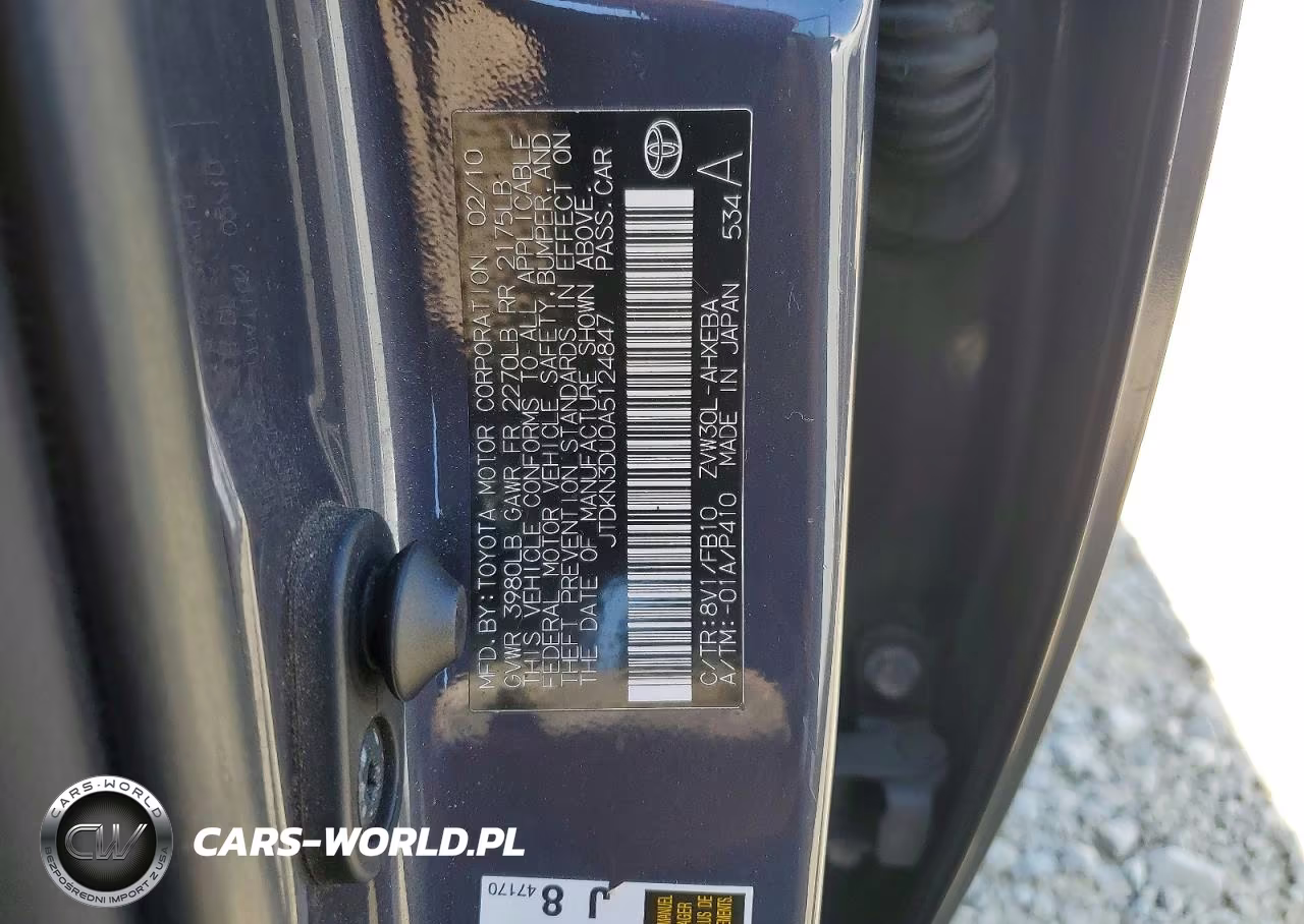 2010 Toyota Prius Iii VIN:JTDKN3DU0A5124847 - 12