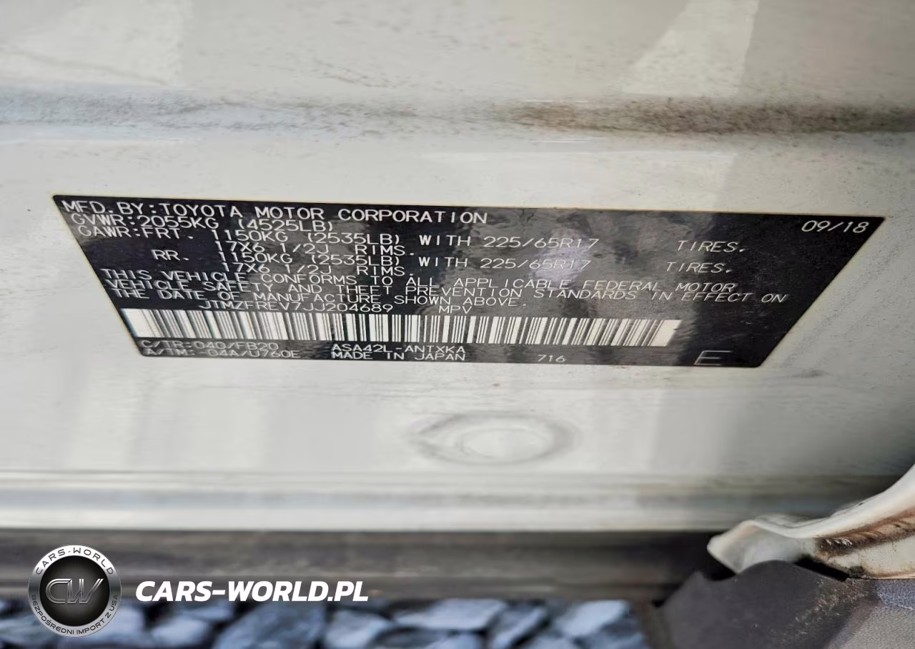 2018 Toyota Rav4 Le VIN:JTMZFREV7JJ204689 - 14