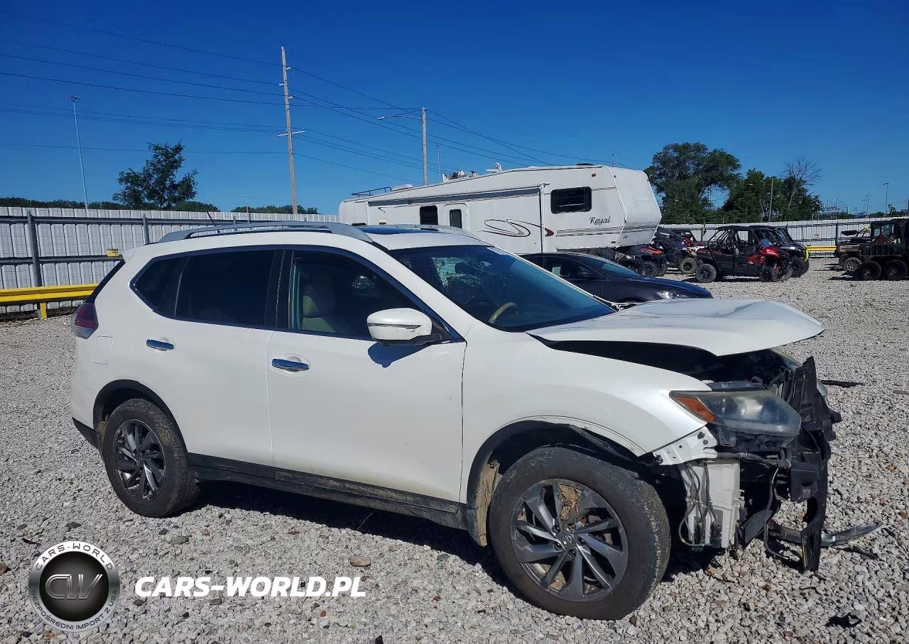 2015 Nissan Rogue Sl VIN:5N1AT2MV5FC858760 - 4