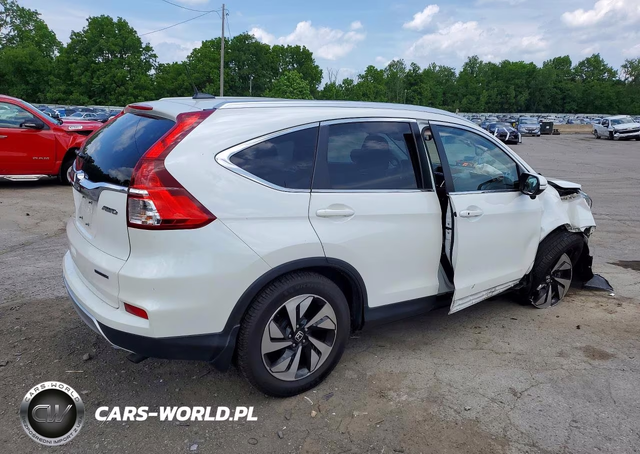 2015 Honda Cr-V Touring VIN:5J6RM4H9XFL102400 - 3