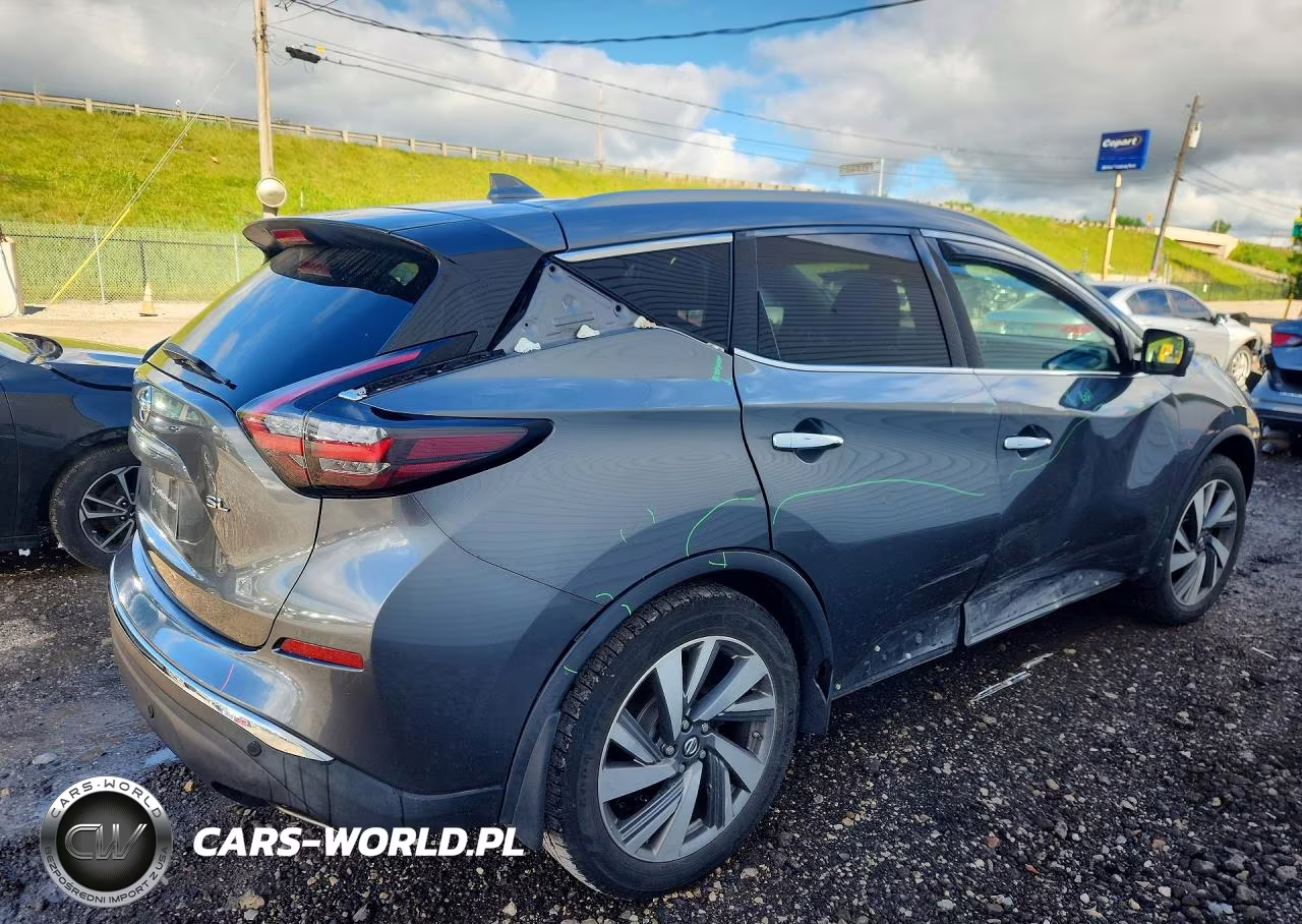 2019 Nissan Murano Sl VIN:5N1AZ2MJ3KN106811 - 3