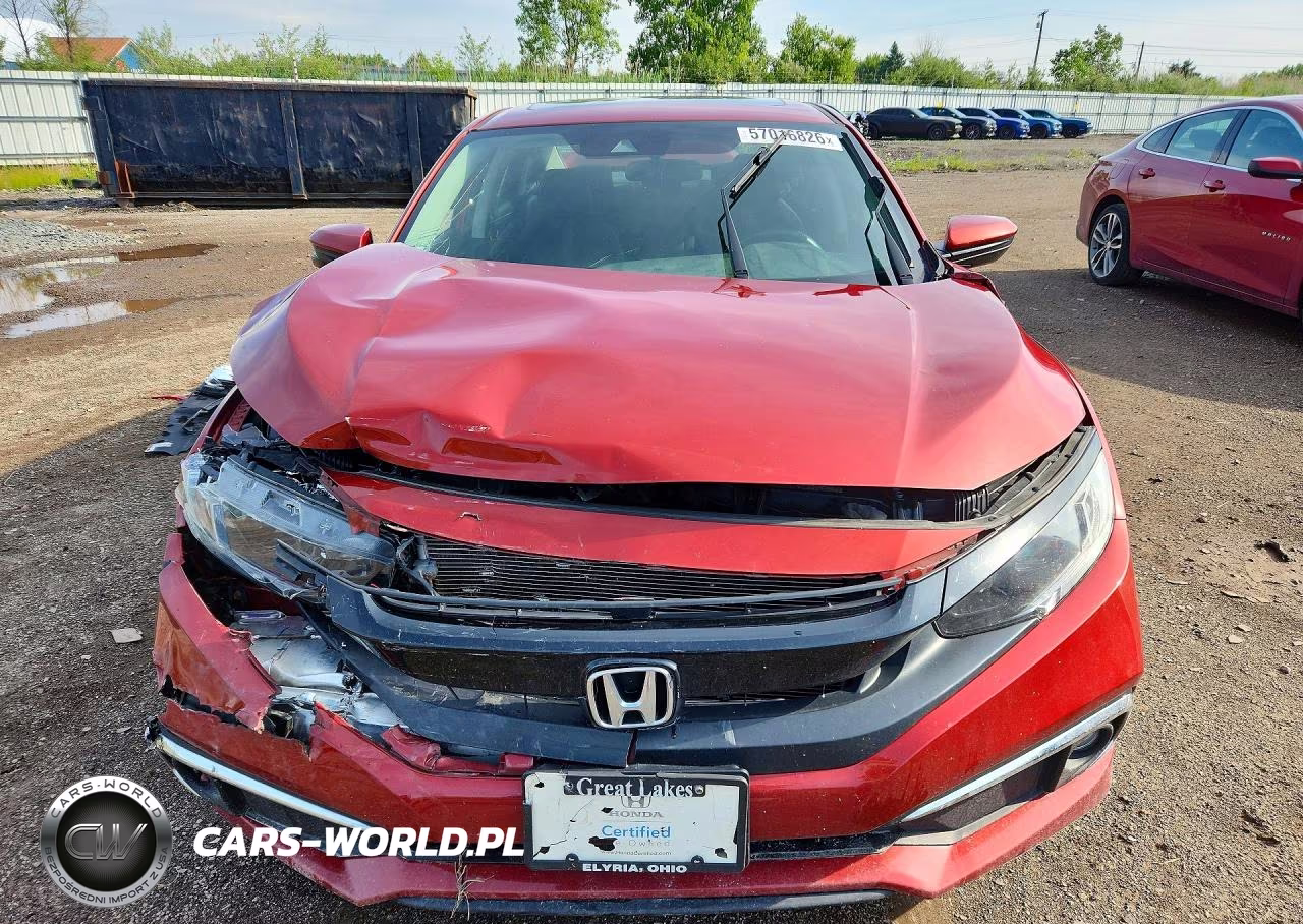 2019 Honda Civic Ex VIN:19XFC1F39KE016832 - 5