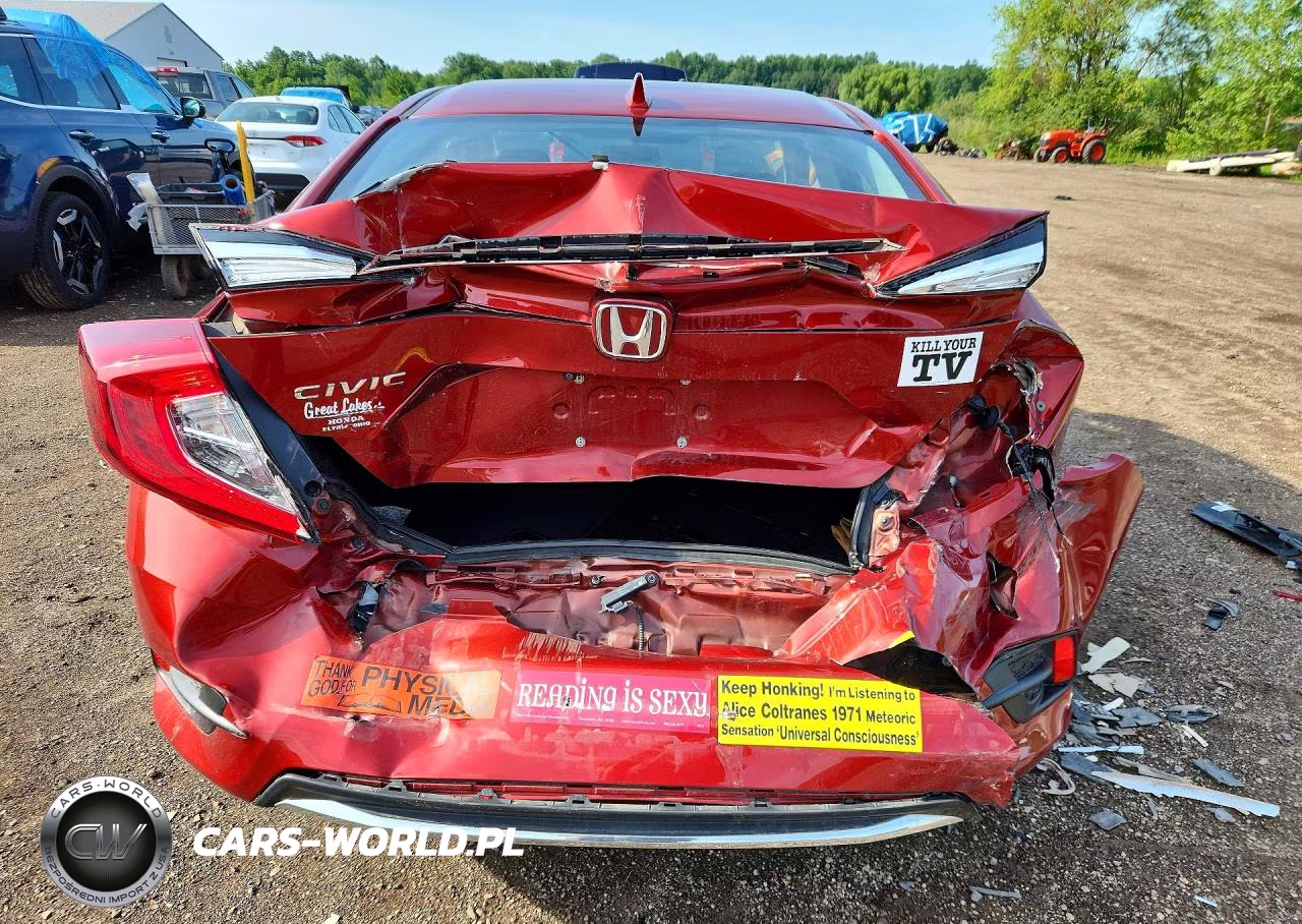 2019 Honda Civic Ex VIN:19XFC1F39KE016832 - 6