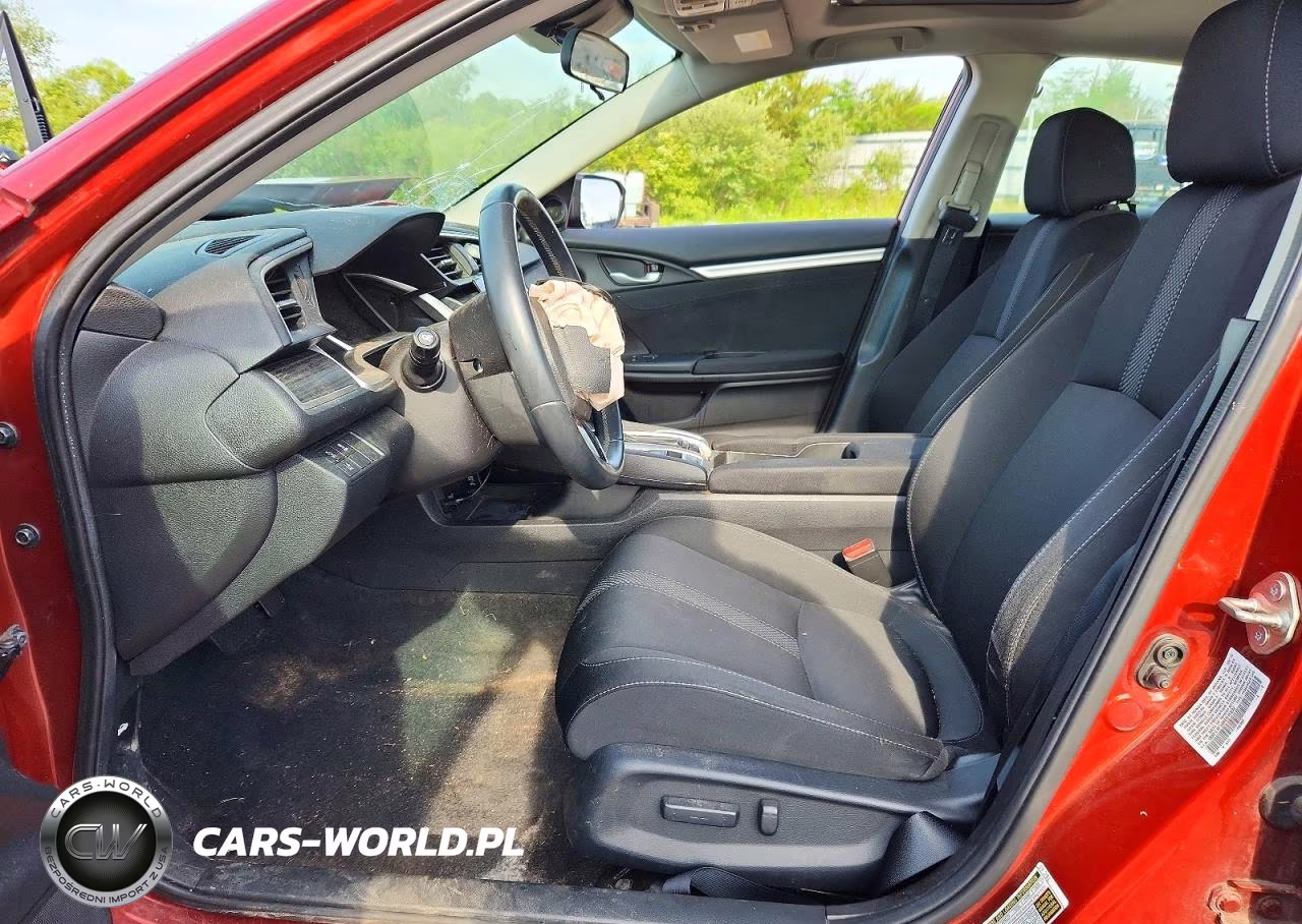 2019 Honda Civic Ex VIN:19XFC1F39KE016832 - 7
