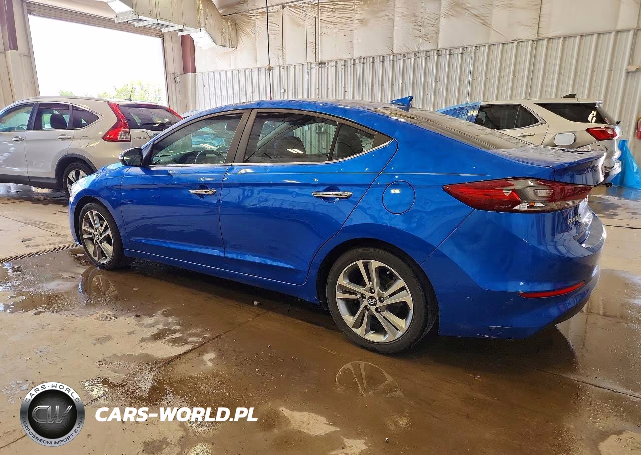 2017 Hyundai Elantra Limited VIN:KMHD84LF1HU135473 - 2