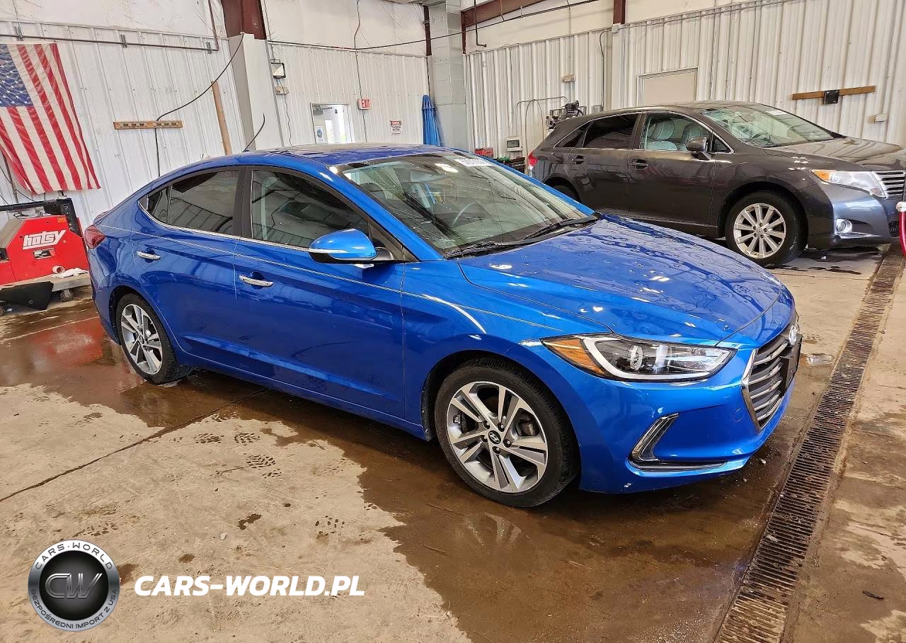 2017 Hyundai Elantra Limited VIN:KMHD84LF1HU135473 - 4