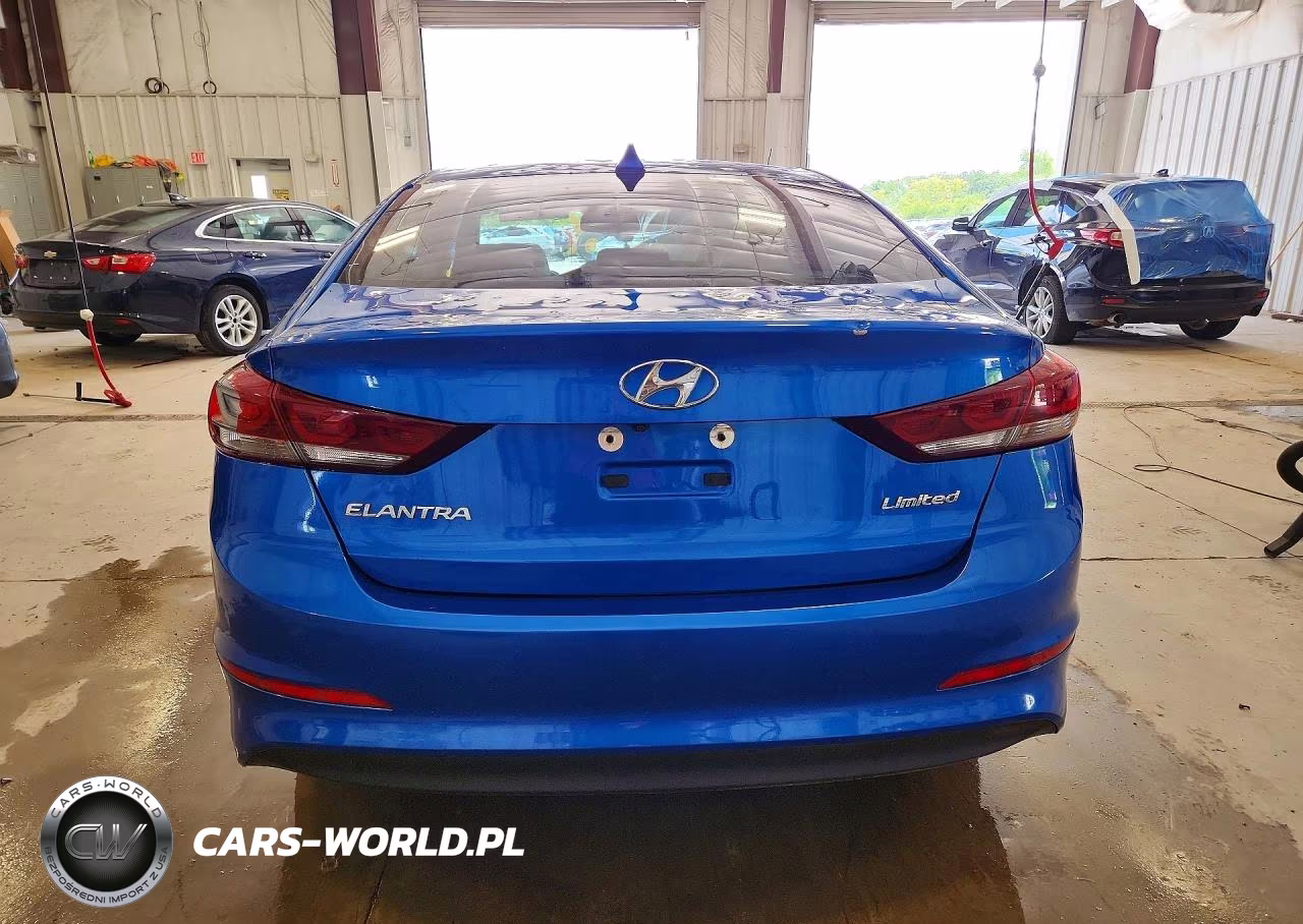 2017 Hyundai Elantra Limited VIN:KMHD84LF1HU135473 - 6