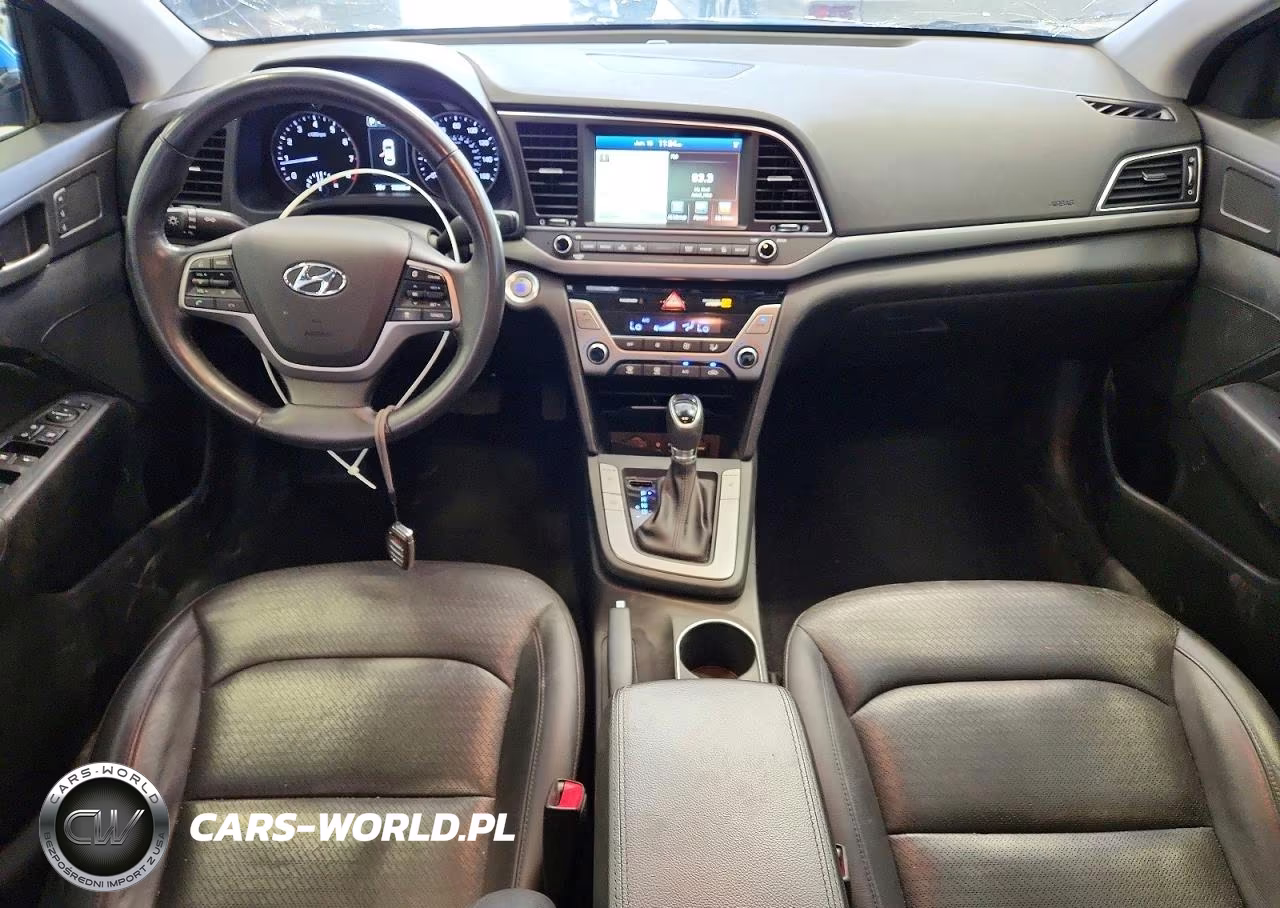 2017 Hyundai Elantra Limited VIN:KMHD84LF1HU135473 - 8