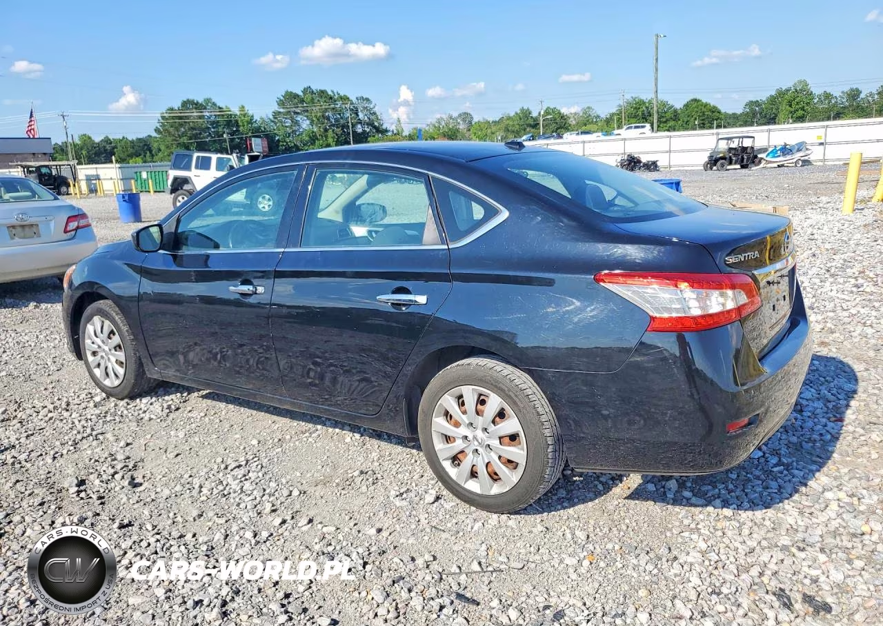 2015 Nissan Sentra Sv VIN:3N1AB7AP8FL661180 - 2