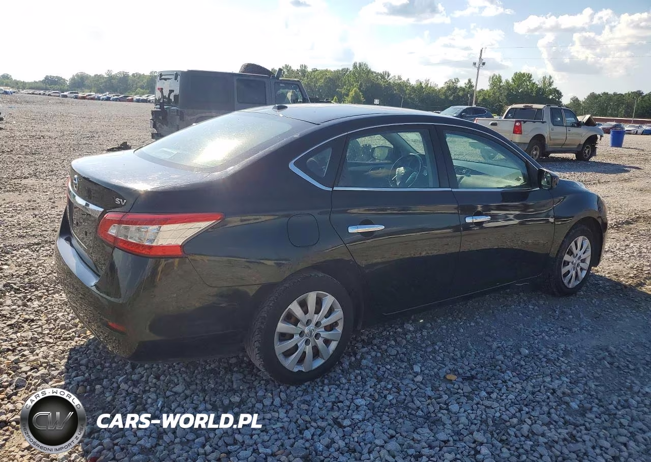 2015 Nissan Sentra Sv VIN:3N1AB7AP8FL661180 - 3