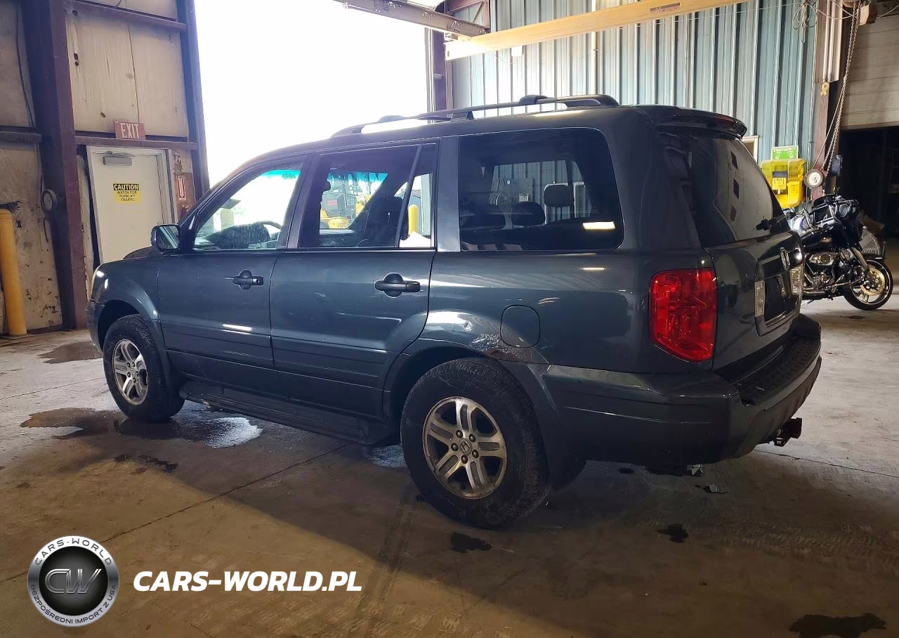 2004 Honda Pilot Exl VIN:2HKYF18534H519625 - 2