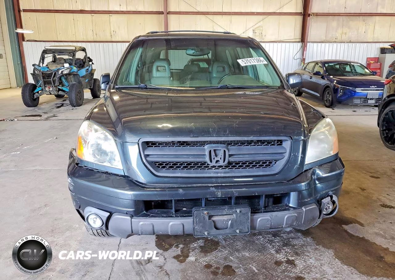 2004 Honda Pilot Exl VIN:2HKYF18534H519625 - 5
