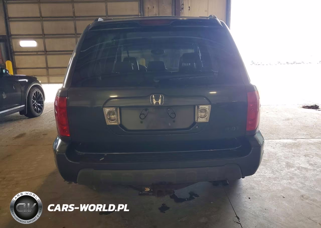 2004 Honda Pilot Exl VIN:2HKYF18534H519625 - 6