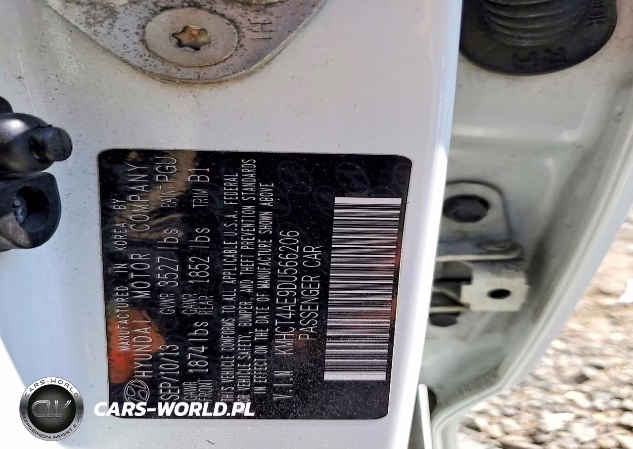 2013 Hyundai Accent Gls VIN:KMHCT4AE9DU566206 - 12