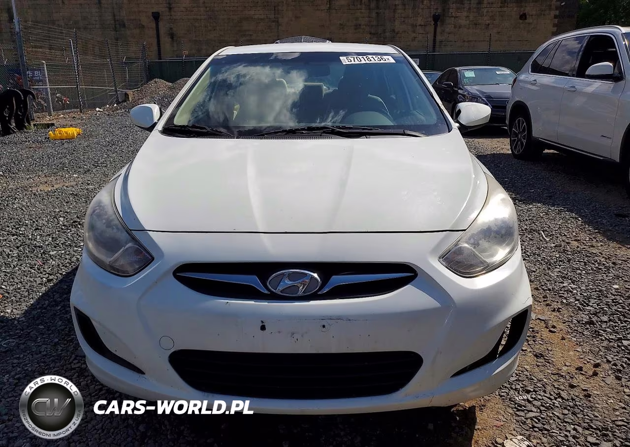 2013 Hyundai Accent Gls VIN:KMHCT4AE9DU566206 - 5
