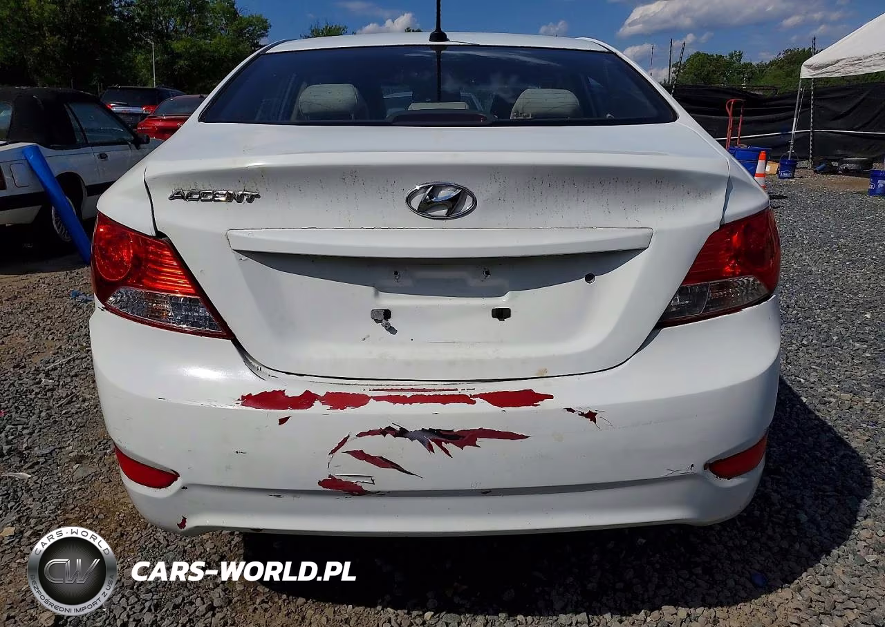 2013 Hyundai Accent Gls VIN:KMHCT4AE9DU566206 - 6