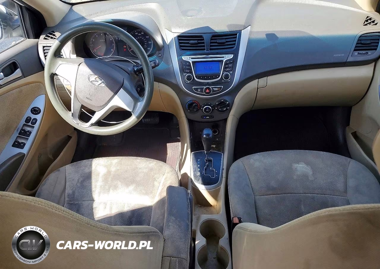 2013 Hyundai Accent Gls VIN:KMHCT4AE9DU566206 - 8