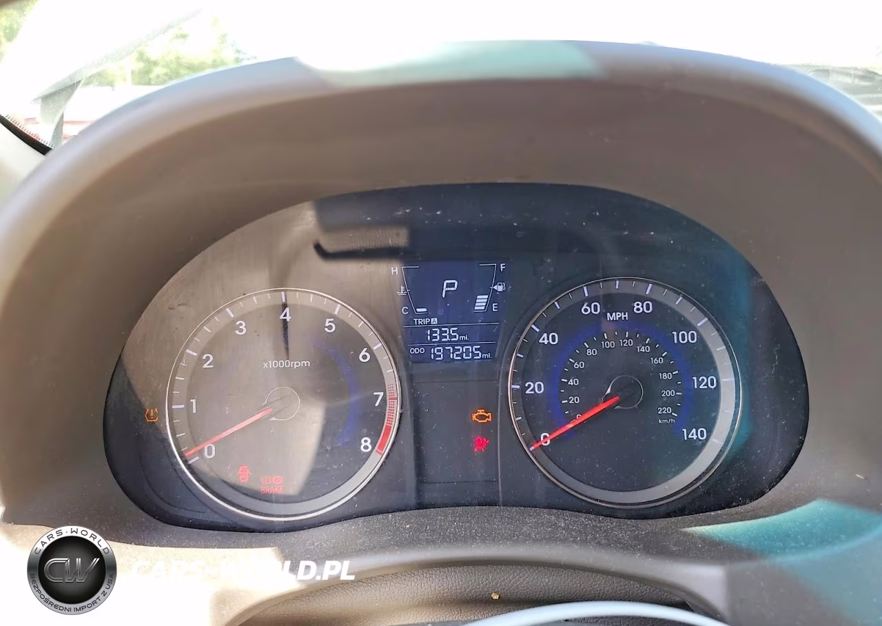 2013 Hyundai Accent Gls VIN:KMHCT4AE9DU566206 - 9
