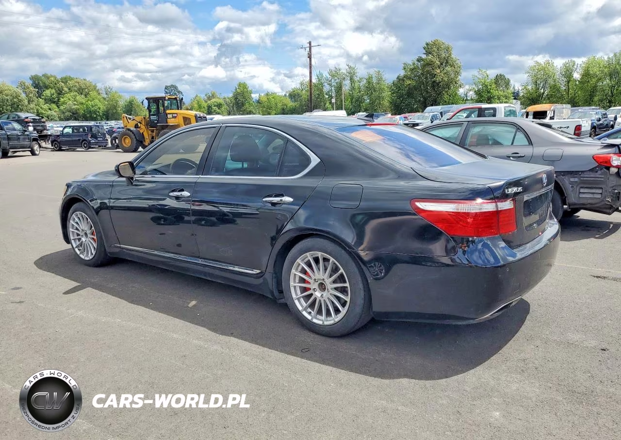 2009 Lexus Ls 460 VIN:JTHBL46F995086572 - 2