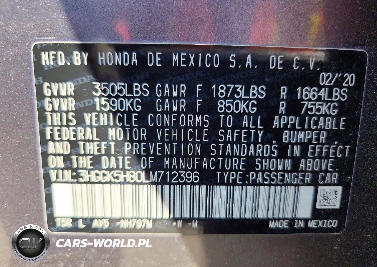 2020 Honda Fit Ex VIN:3HGGK5H80LM712396 - 12