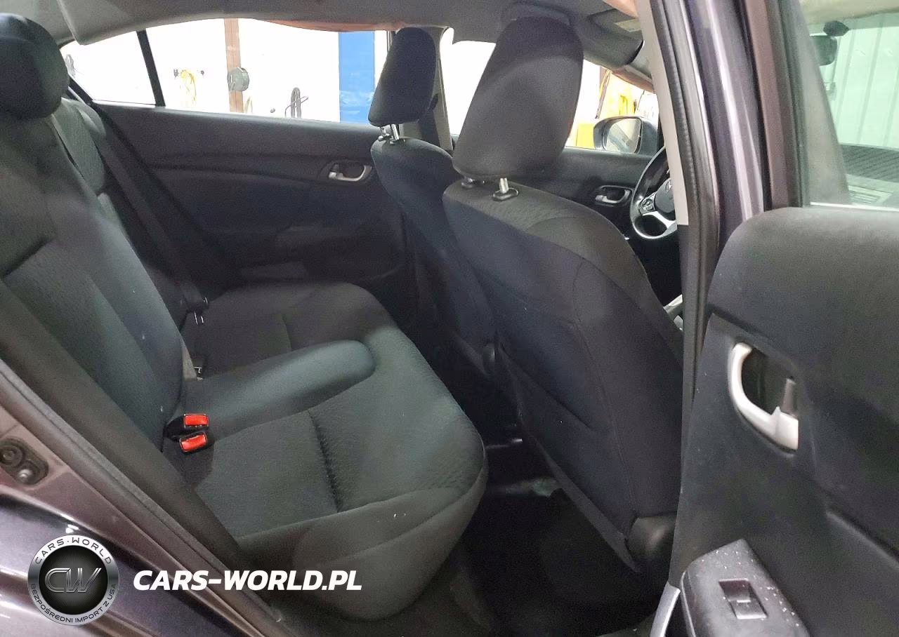 2015 Honda Civic Lx VIN:19XFB2F51FE118383 - 10