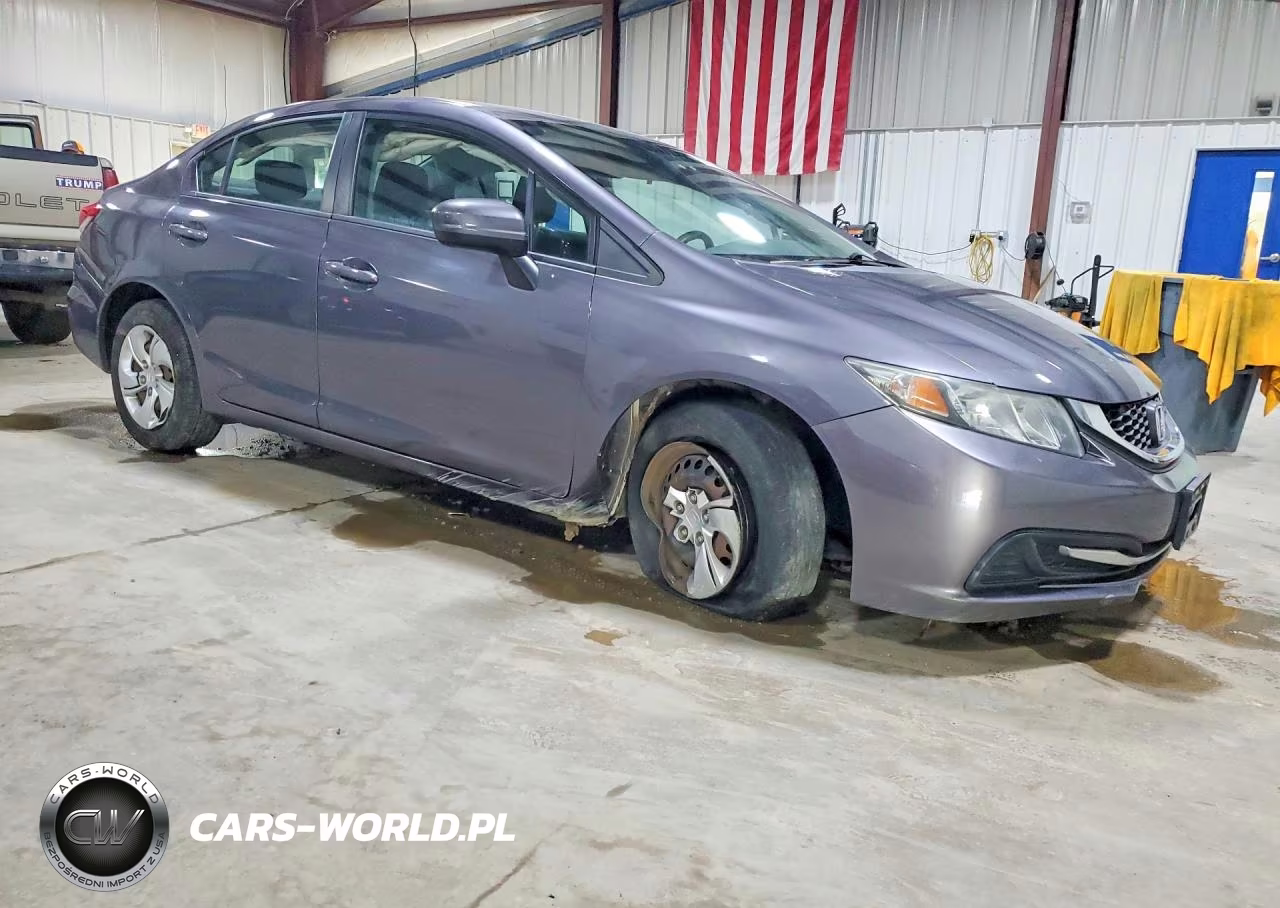 2015 Honda Civic Lx VIN:19XFB2F51FE118383 - 4