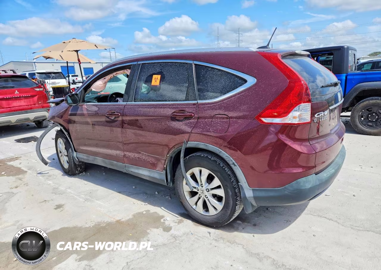2014 Honda Cr-V Exl VIN:5J6RM3H70EL037466 - 2