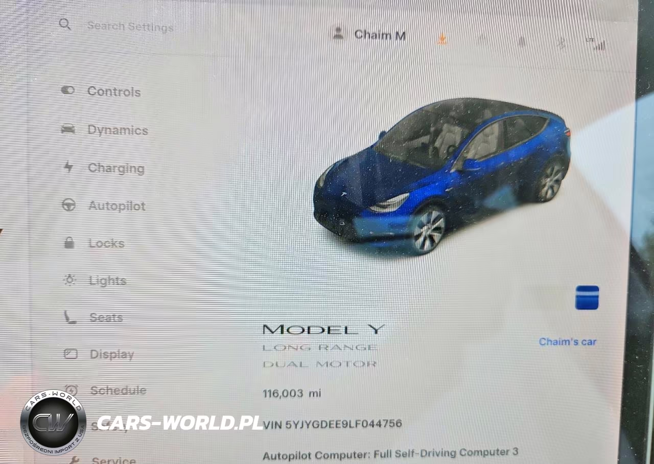 2020 Tesla Model Y VIN:5YJYGDEE9LF044756 - 9