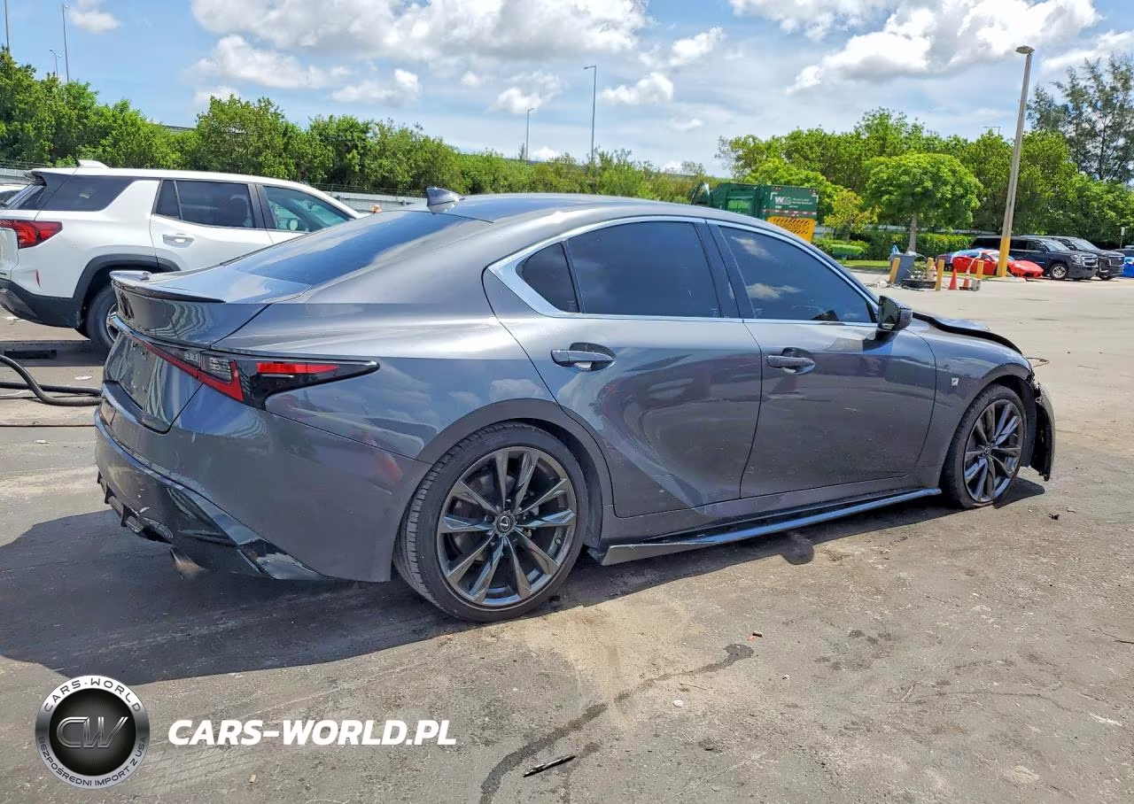 2022 Lexus Is 350 F Sport VIN:JTHGZ1B28N5055894 - 3