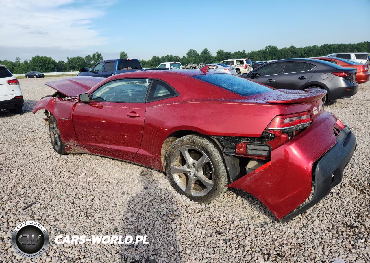 2014 Chevrolet Camaro Lt VIN:2G1FC1E35E9254531 - 2
