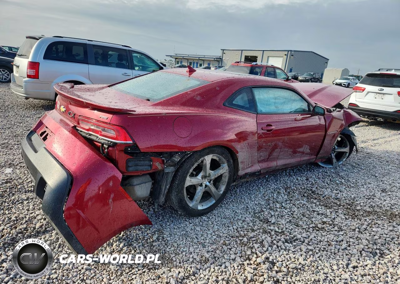2014 Chevrolet Camaro Lt VIN:2G1FC1E35E9254531 - 3
