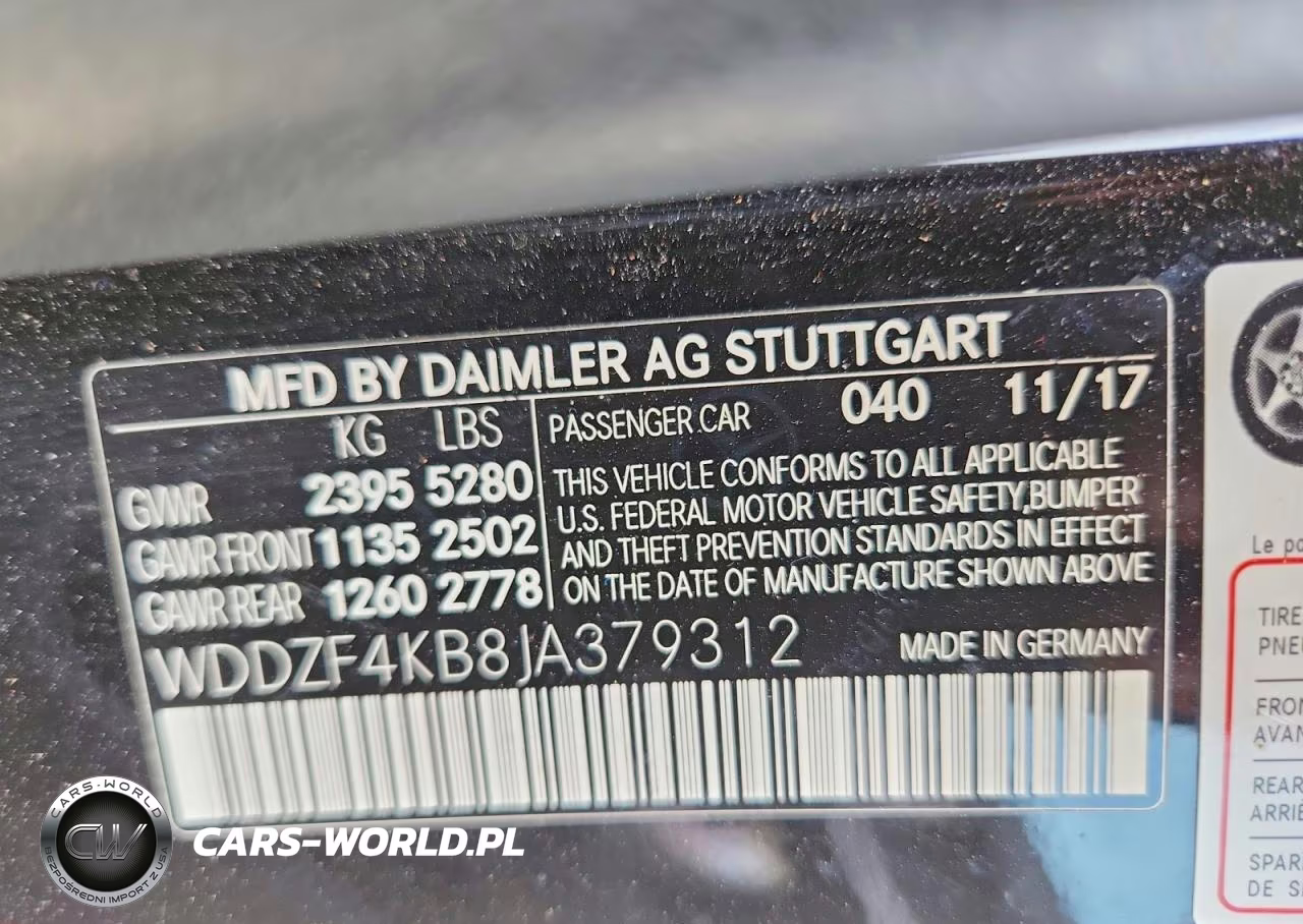 2018 Mercedes-Benz E 300 4Matic VIN:WDDZF4KB8JA379312 - 12